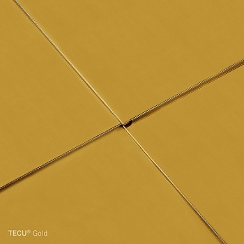 Медная лента KME, Tecu® Gold 0.5 мм., 670 мм, цвет:* золотой