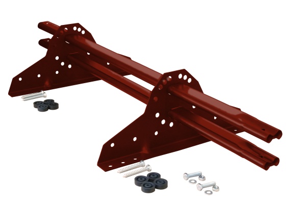 Снегозадержатель Grand Line NEW универсальный,  L=1000 мм, 2 опоры, 2 трубы, овал 42х21 мм. RR 29