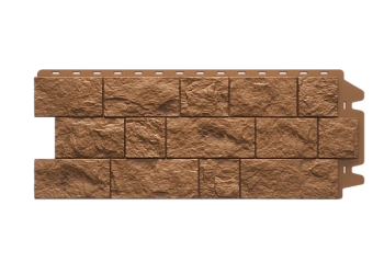 Фасадные панели Docke Fels, 1072х450 мм Premium, цвет: терракотовый