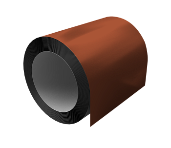 Штрипс GL 625 мм 0.5 мм, PurLite Matt, RAL 8004