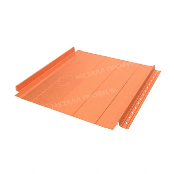 Фальцевая панель Металл Профиль Fastclick-H 0.5 мм, VikingMP E, RAL 8004