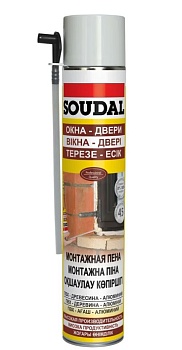 Пена монтажная Соудал 45, 750 мл