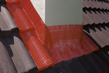 DELTA-TOP FLEXX самоклеющаяся лента примыканий 300х5000 мм, цвет: красный