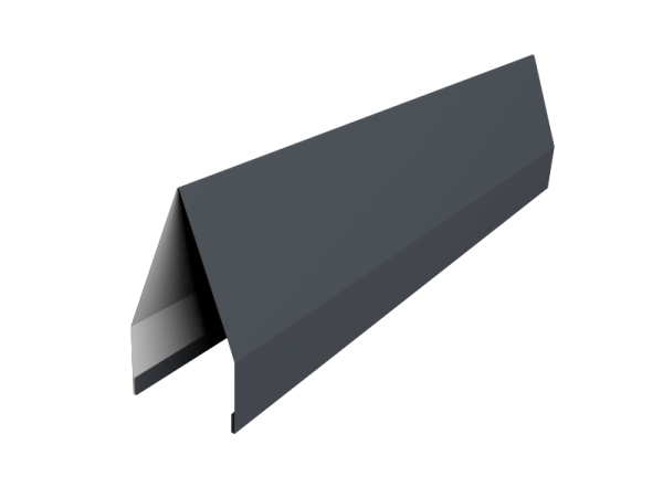 Ламель для забора жалюзи, Tokyo 0.45 мм, Drap, RAL 7024