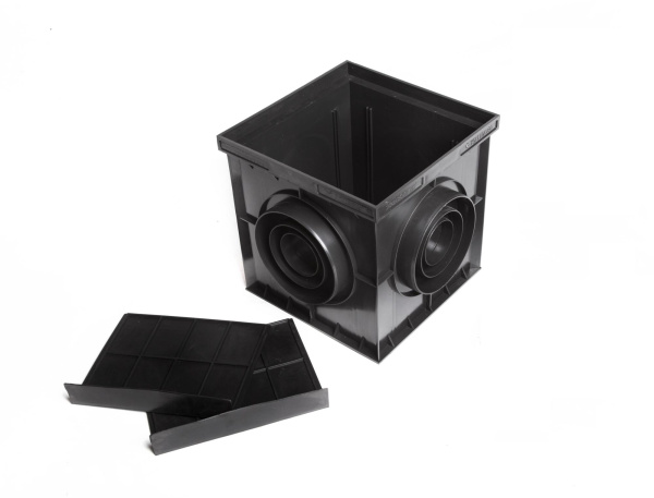 Дождеприемник пластиковый Aquastok, 200х200 мм, кл. В, арт. 4200