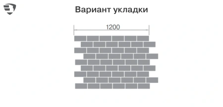 Тротуарная плитка Braer Прямоугольник 40 мм 200х100 мм, цвет: серый