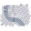 Тротуарная плитка Steingot Классика арко 60 мм 75/90/100 х 100 мм, цвет: Caramello