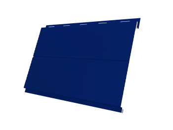 Металлический сайдинг Grand Line, Вертикаль Line 0.45 мм, PE, RAL 5002