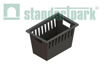 Корзина к дождеприемнику Standartpark, PolyMax 300х300, h150, пластиковая, арт: 8379-М