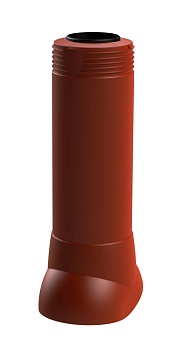 Вентиляционный выход канализации Vilpe, 110/ ИЗ/ 500 красный