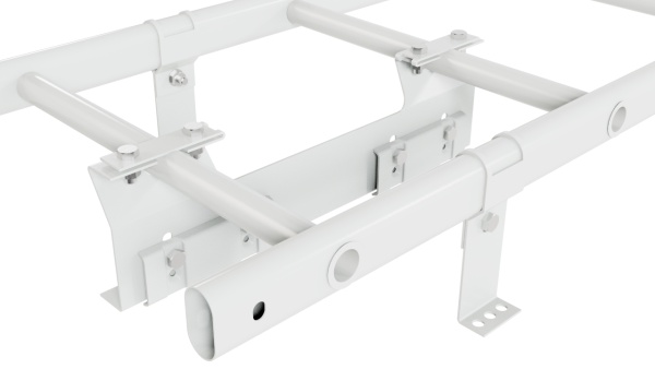 Лестница кровельная Borge, для фальцевой кровли, L=1800 мм RAL 9003