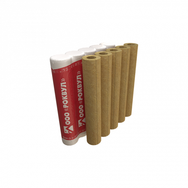 Rockwool Цилиндры навивные, RWL, 100 к/ф, 219х60 мм, L=1000 мм