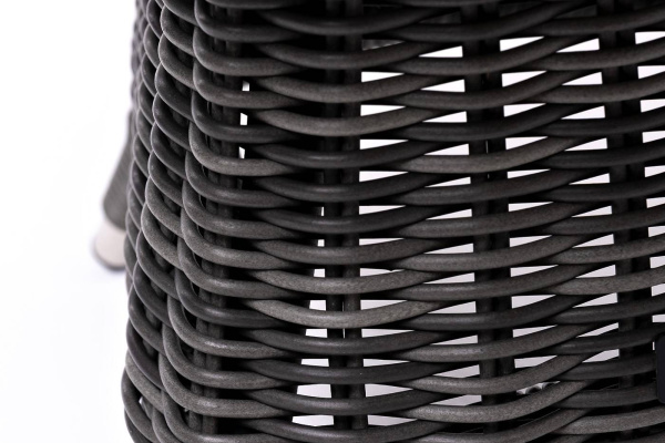 Стол кофейный из искусственного ротанга, Равенна цвет: графит