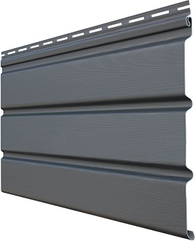 Софит пвх Grand Line Premium Acryl без перфорации L=3000 мм серия Premium Acryl, цвет: графит