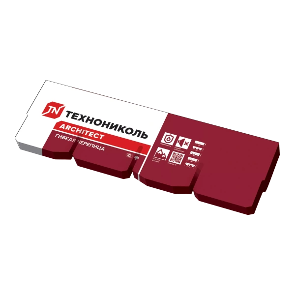 Битумная черепица Shinglas, Модерн цвет: плато, 3 м² / уп.