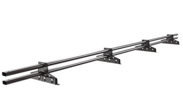 Снегозадержатель для фальцевой кровли Borge L=3000 мм, 4 опоры, 2 трубы, овал 25х45 RR 32