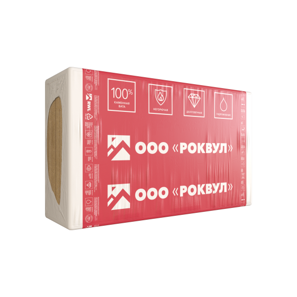 Rockwool ТехБаттс 125, 50х600х1000 мм 3.6 м², 0.18 м³ уп