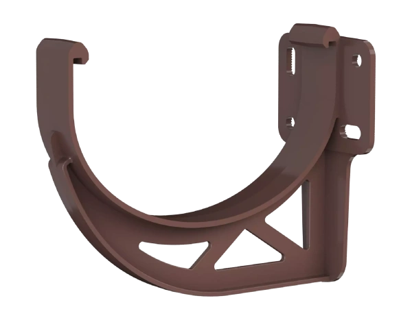 Кронштейн желоба, Технониколь, оптима Ø 120 мм, цвет: коричневый