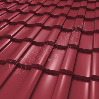 Металлочерепица Stynergy, Stella 0.5 мм, Corundum, RAL 3003