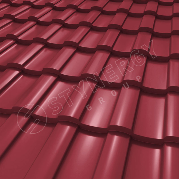 Металлочерепица Stynergy, Stella 0.5 мм, Corundum, RAL 3003