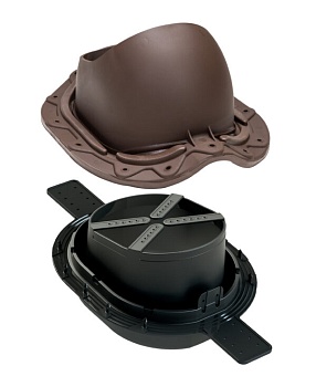 Проходной элемент Vilpe, Muotokate 2К коричневый