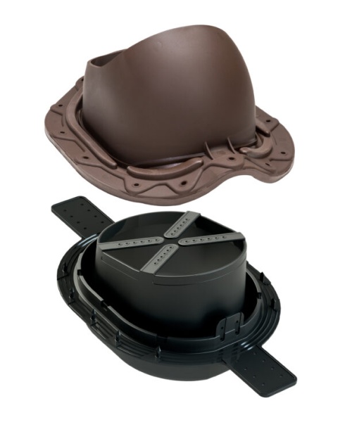 Проходной элемент Vilpe, Muotokate 2К коричневый