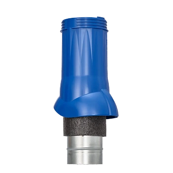 Вентиляционный выход Gervent Static 150/ИЗ/160 мм синий