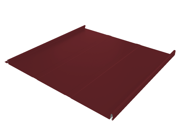 Фальц двойной стоячий Line Grand Line 0.45 мм, Drap TR, RAL 3005