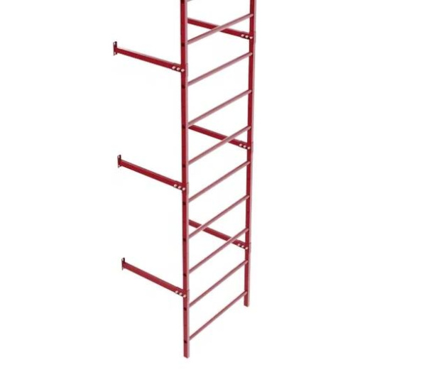 Секция пожарной лестницы Borge 800, L=3000 мм RAL 3003