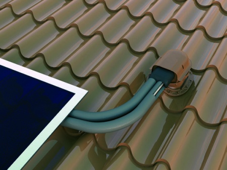 Проходной элемент Vilpe, Solar Muotokate черный