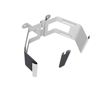 Кронштейн крепления трубы на дерево Vortex Lite, Ø 130 мм, RAL 7024