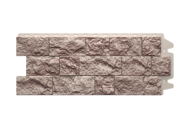 Фасадные панели Docke Fels, 1072х450 мм Premium, цвет: перламутовый