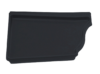 Заглушка левая Vortex Matt, Ø 126 мм, RAL 7024