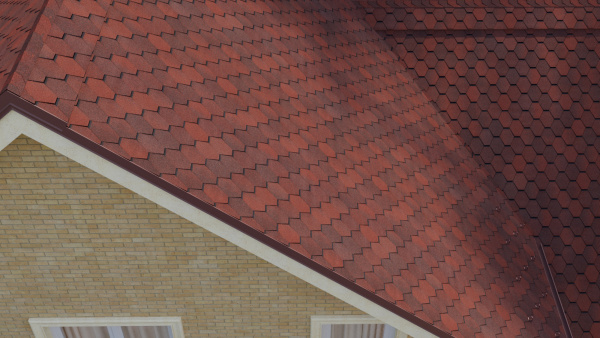 Битумная черепица Tegola Business Unica, Veneto цвет: amarone 410, 2.86 м² / уп.