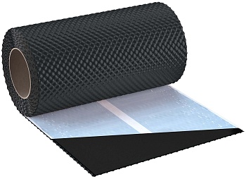 Самоклеющаяся лента примыканий, Eurovent FLEX 3D, 300х5000 мм, цвет: антрацит