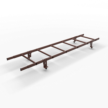 Лестница кровельная, универсальная Roofsystems Elite 400, L=1800 мм RAL 8017