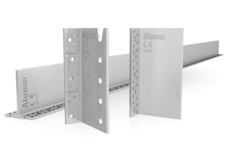 Потайная скоба HolzTechnic, Alumidi, 240 мм с отверстиями