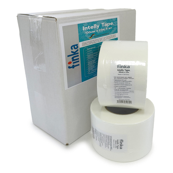 Клейкая лента оконная Finka Intelly Tape 100 мм x 25 м