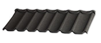 Композитная черепица Gerard Diamant, 1270х398 мм цвет: Forest green