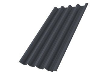 Профилированный лист GL H60 R, 0.5 мм, PurPro Matt 275, RAL 7024