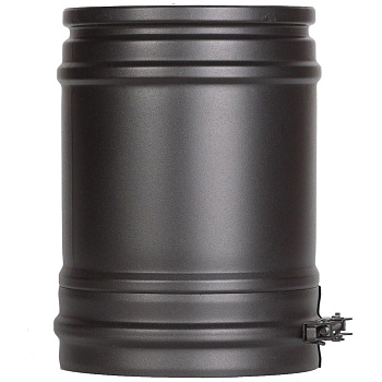 Элемент трубы 250 мм, Schiedel Permeter 25 мм, Ø250/300 мм черный