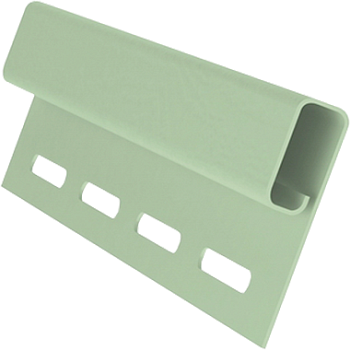 Финишная планка пвх, Grand Line, L=3000 мм серия Standart, цвет: салатовый