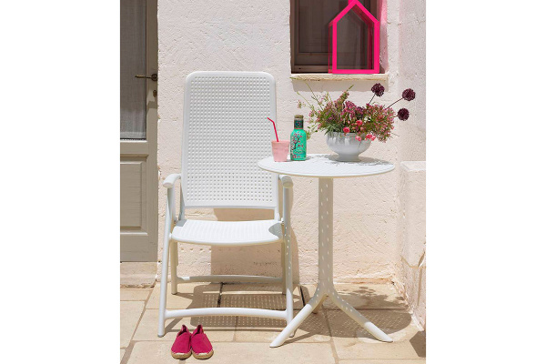 Кресло Darsena складное цвет: белый