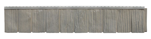 Фасадная панель Я фасад, Сибирская дранка 1631 х 257 мм Classic, цвет: железо