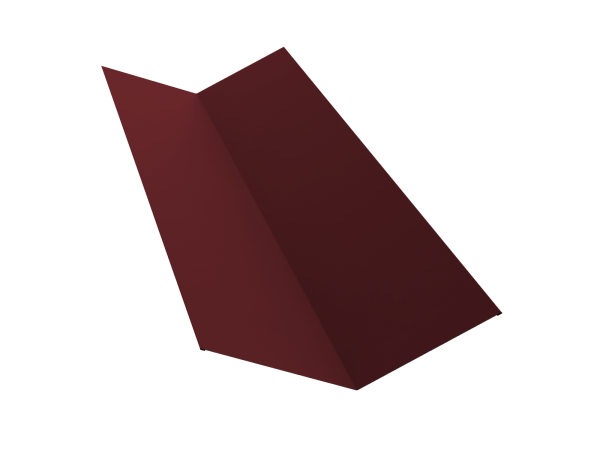 GL Планка ендовы верхней, 145х145 мм 0.4 мм, PE, RAL 3005, L=3000 мм