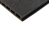 Доска-ступень стартовая ДПК Grand Line, 160х22 мм, L=4000 мм, 3D Wood, Тиснение дерево, графит