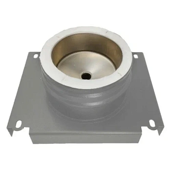 Элемент настенный Schiedel Permeter 25 мм, с отводом конденсата Ø200/250 мм серый