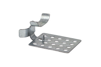 Зажим кровельный Roof clip RX-Gs, для саморегулирующегося, Нерж. сталь, уп 50 шт. Зажим кровельный Roof clip RX-Gs, для саморегулирующегося, Нерж. сталь, уп 50 шт.