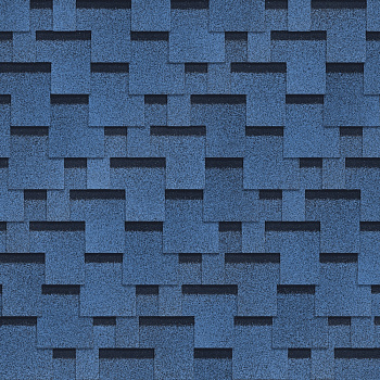 Битумная черепица Shinglas, Фокстрот цвет: тёрн, 3 м² / уп.