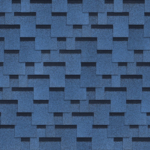 Битумная черепица Shinglas, Фокстрот цвет: тёрн, 3 м² / уп.